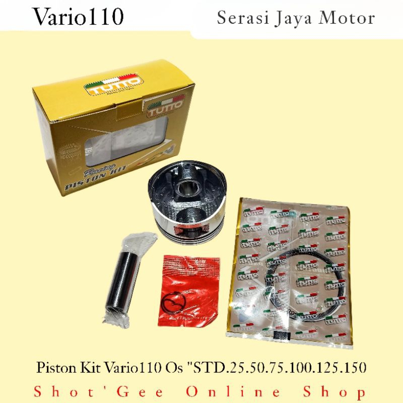 PISTON KIT SEHER VARIO / VARIO110 LAMA