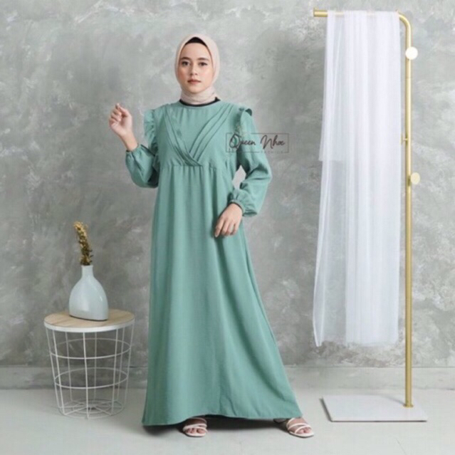 MAXI DRESS WANITA CRINKLE AIRFLOW VEREN