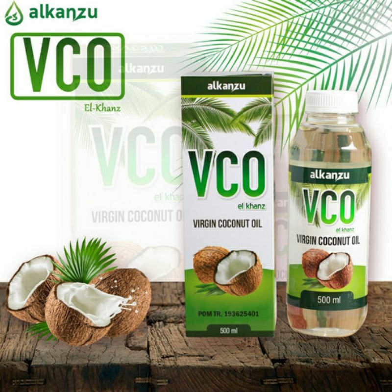 

minyak kelapa vco alkanzu coconut oil 500 ml