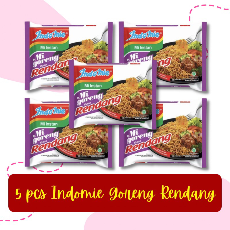 

Indomie Rendang 5pcs