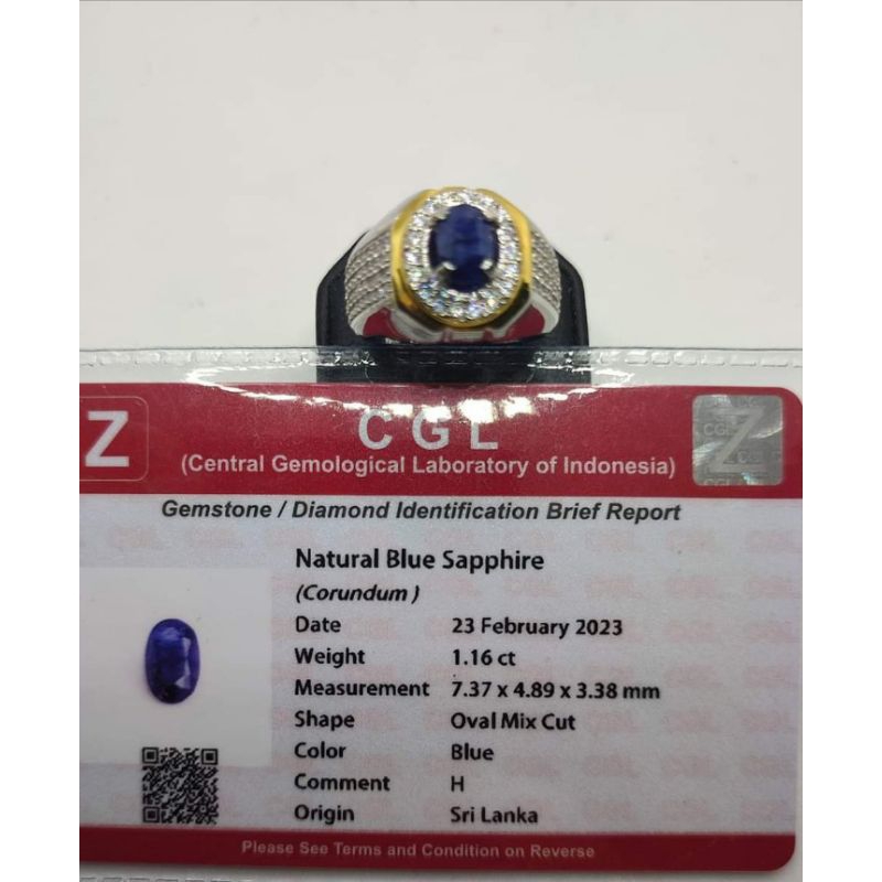 natural blue sapphire Ceylon Srilanka