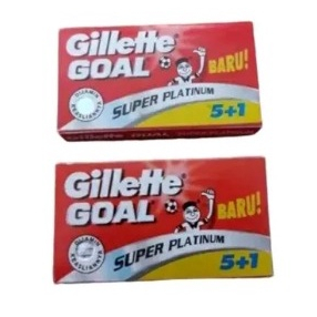 NEW ORIGINAL PISAU SILET GOAL - GILLETTE GOAL SUPER PLATINUM - BISA COD