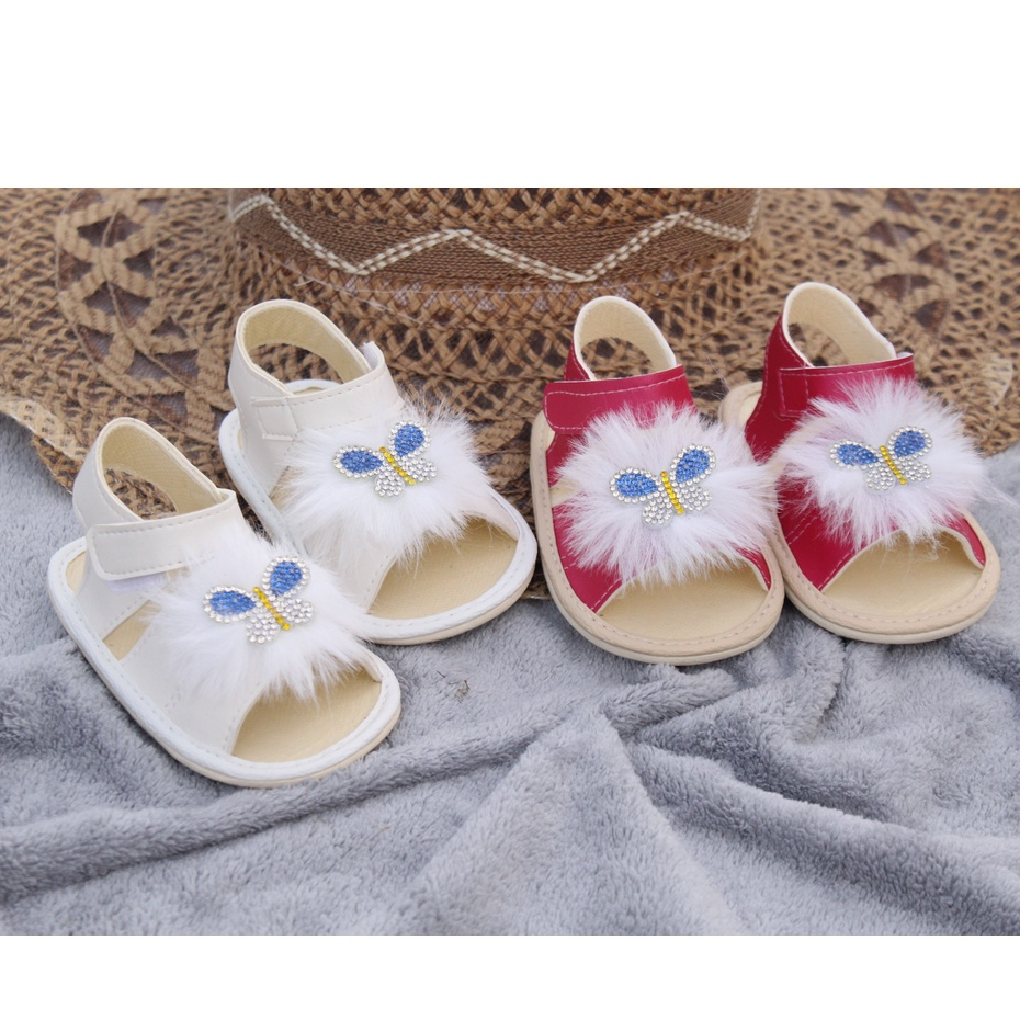 Janitra sandal butterfly sepatu bayi gendong merangkak dan belajar jalan baby shoes 1-15 bulan  code:sb butterfly