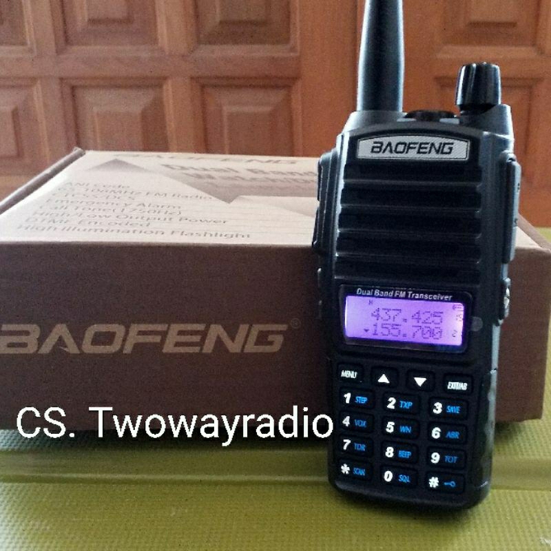 Handy Talky UHF VHF UV82 radio HT BF-UV-82 8Watt