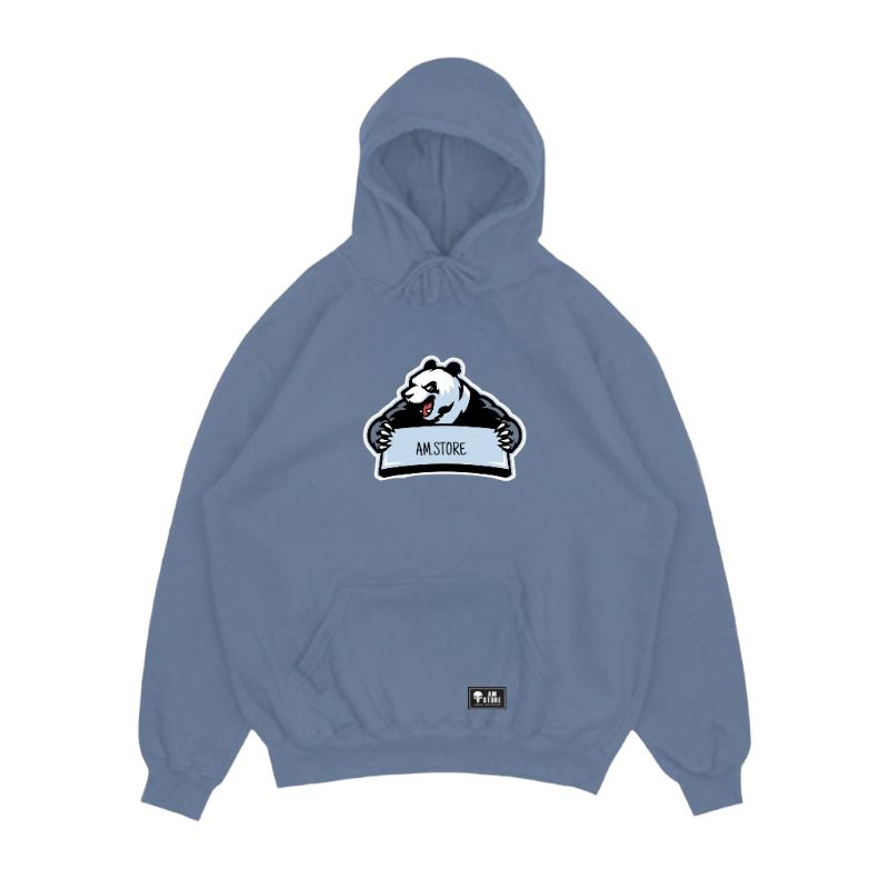 AMSTORE- Hoodie sablon Bear am.store bigsize unisex pria wanita size xxxl xxxxl xxxxxl.