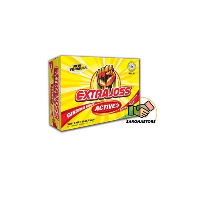 

Extra Joss Active Sachet - 1 box isi 12 pcs