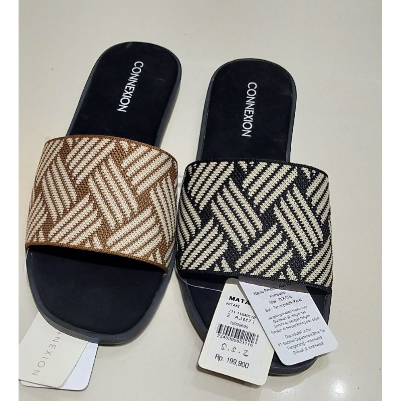 sandal flat wanita connexion