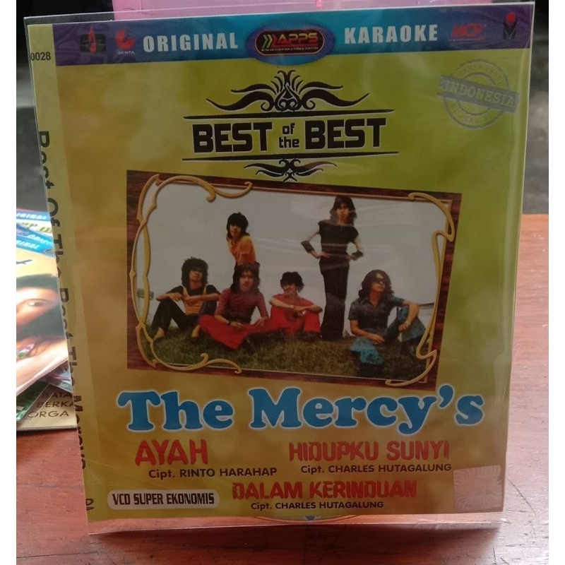 Kaset Vcd Original lagu Best of the best The mercy