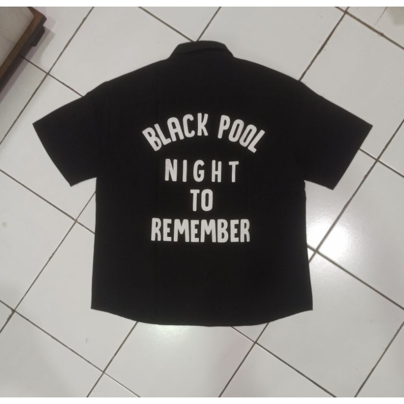 WORKSHIRT SECOND / KEMEJA SECOND BACKPRINT