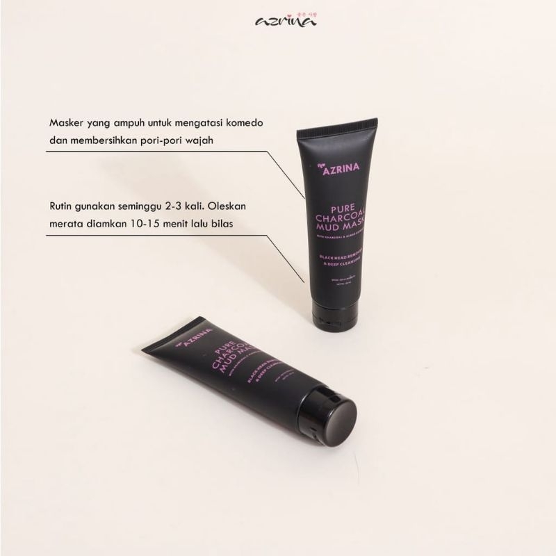azrina Charcoal Mud Mask