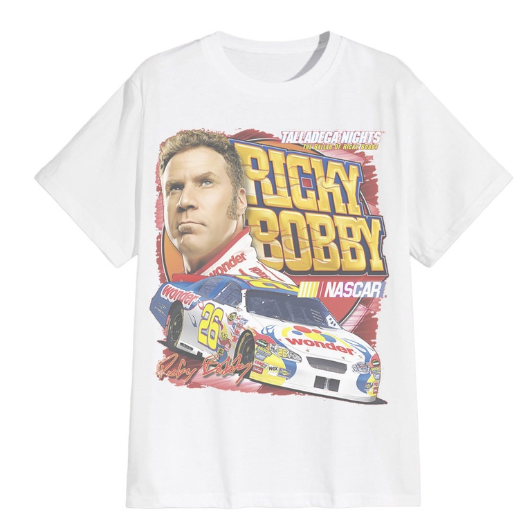 OSSU TSHIRT NASCAR RICKY BOBBY | KAOS VINTAGE NASCAR OLD SCHOOL