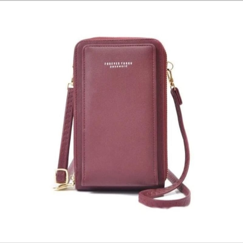 NR - PREMIUM BAELERRYY TAS SELEMPANG HP WANITA FOREVER LOVELY DOMPET PREMIUM / DOMPET HP WANITA ELEGAN TEMPAT HP TOUCHSCREEN