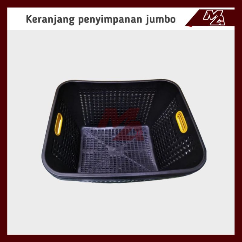 Keranjang organizer penyimpanan serbaguna jumbo