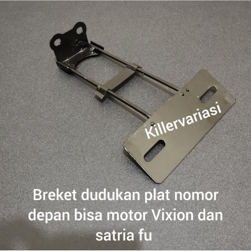 Breket dudukan plat nomor depan Vixion new satria fu 150