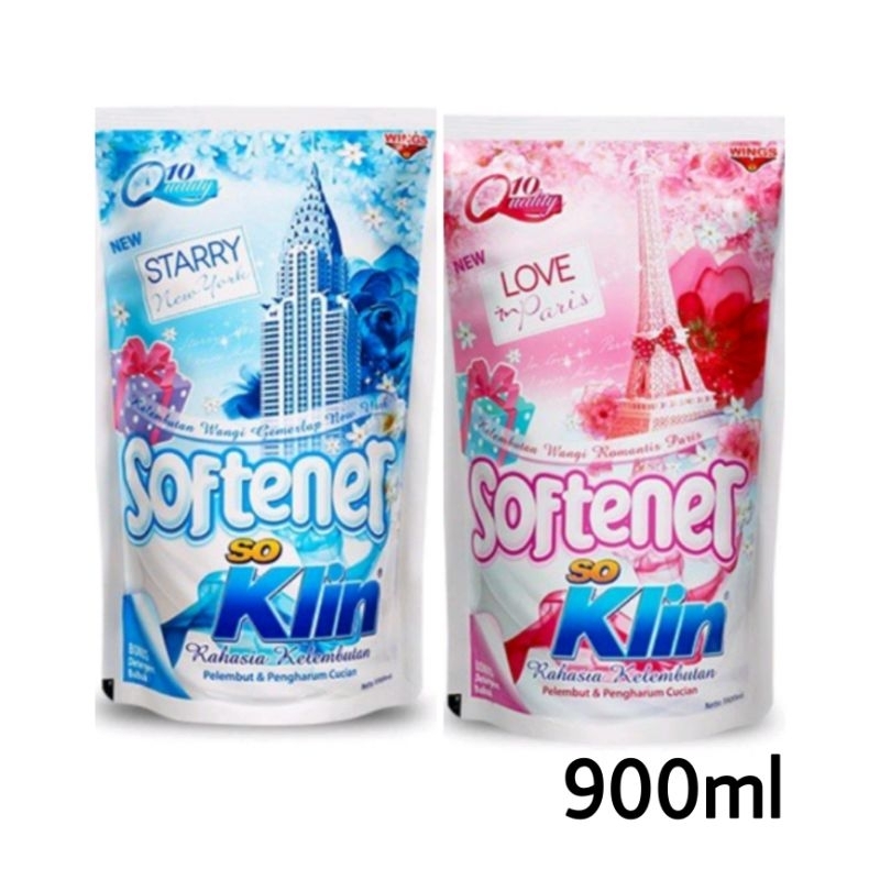 SO KLIN SOFTENER PELEMBUT &amp; PEWANGI PAKAIAN 900ML