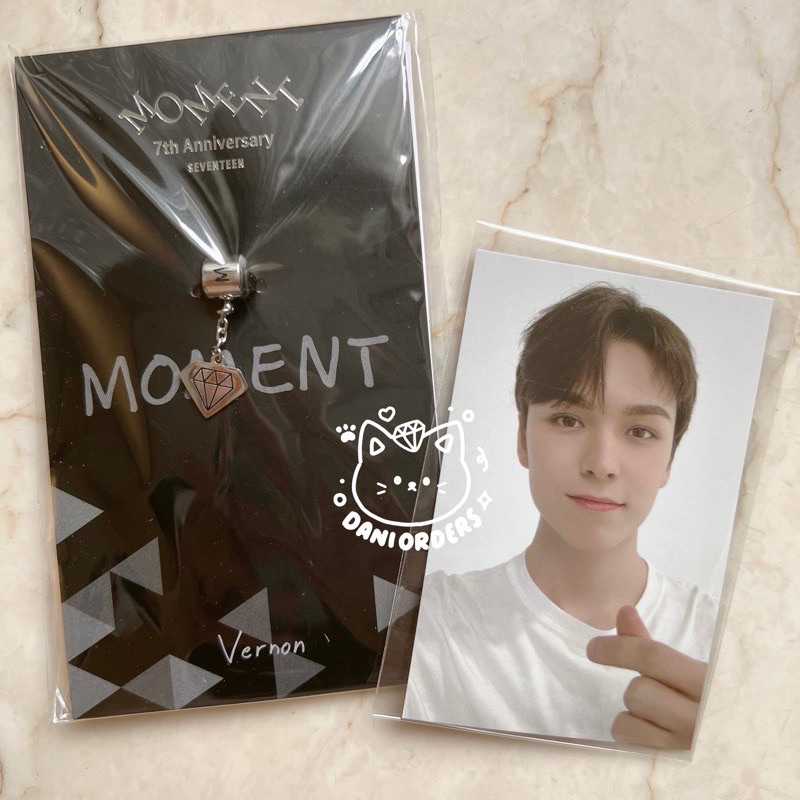 [ 🇰🇷✅ READY ] 7th Anniversary Merch ‘MOMENT’ bracelet & charm - SEVENTEEN Vernon