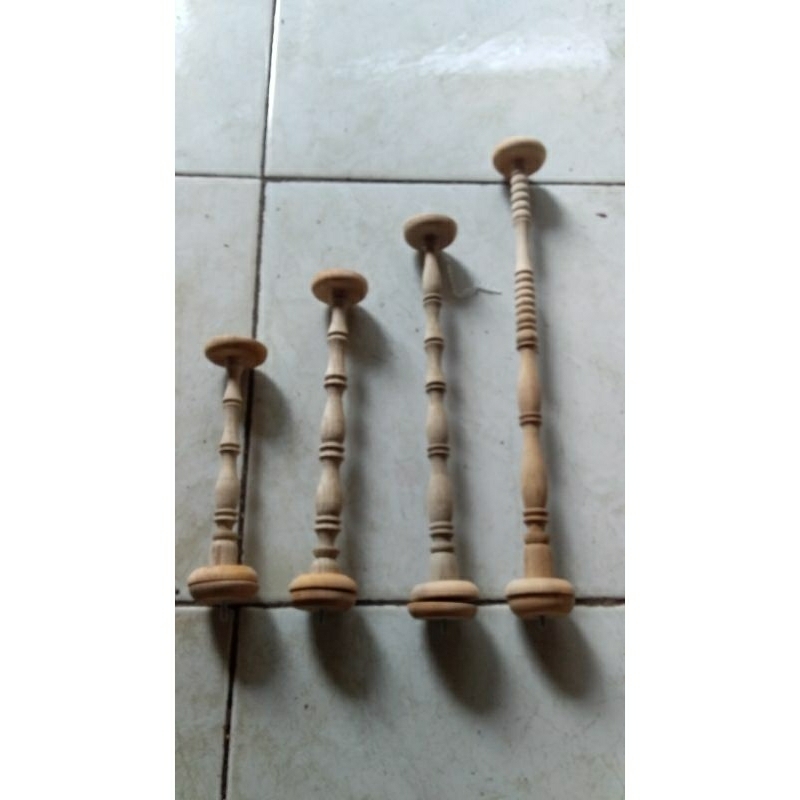 Tangkringan Branjangan Motif Mentahan Bahan Full Jati Halusan.