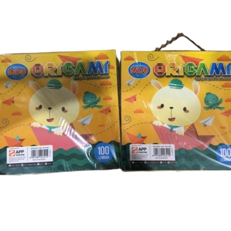 

Kertas Origami Besar SIDU 16x16 [100Lembar]