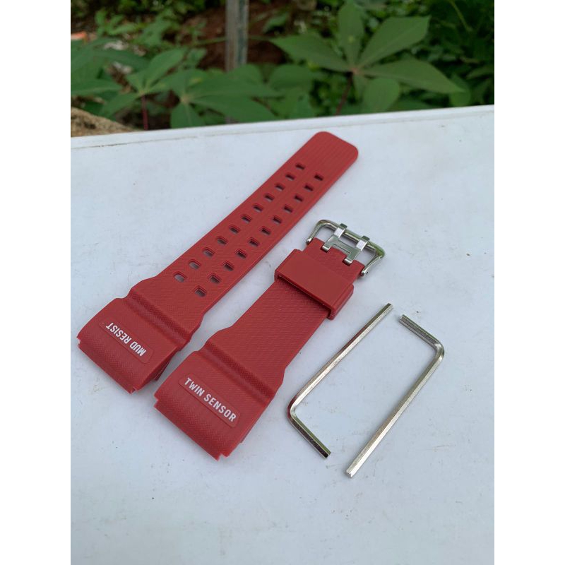 Super Quality Strap Tali jam tangan Gshock Casio GG1000 merah