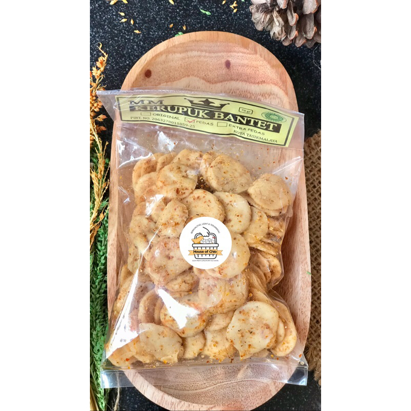 

KERUPUK BANTET MAKARONI BAWANG RASA ORIGINAL HALAL