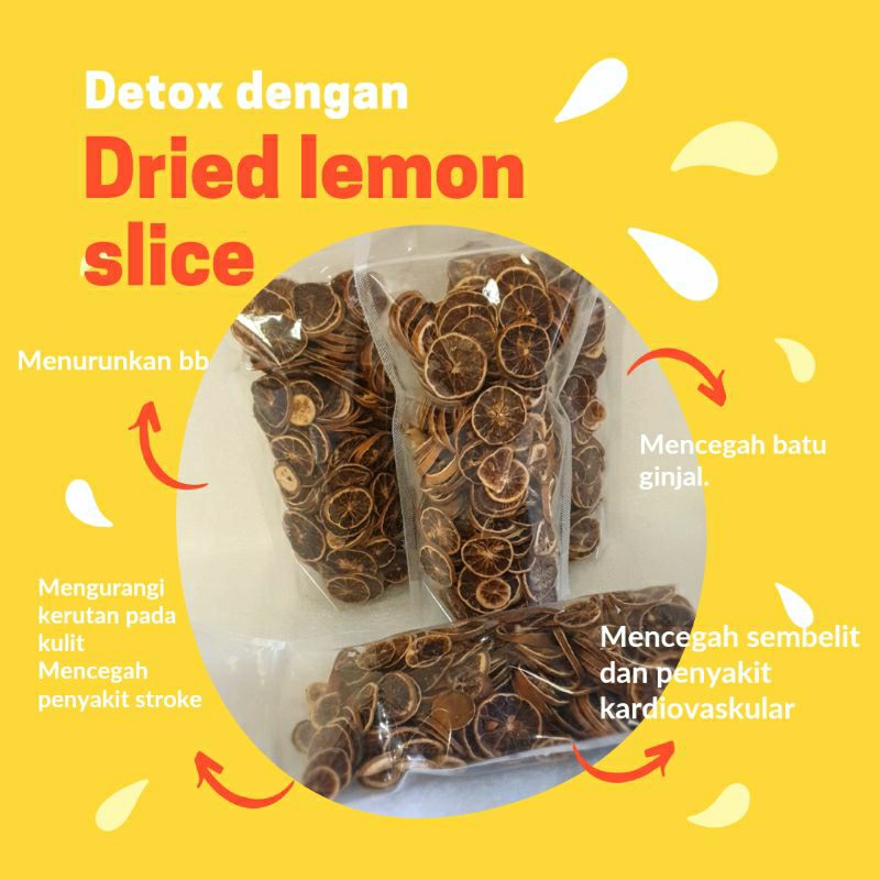 

dried lemon/lemon kering 100g Termurah