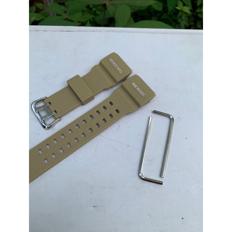 Strap Tali Jam Tangan Gshock G shock GA1000 cream top Quality