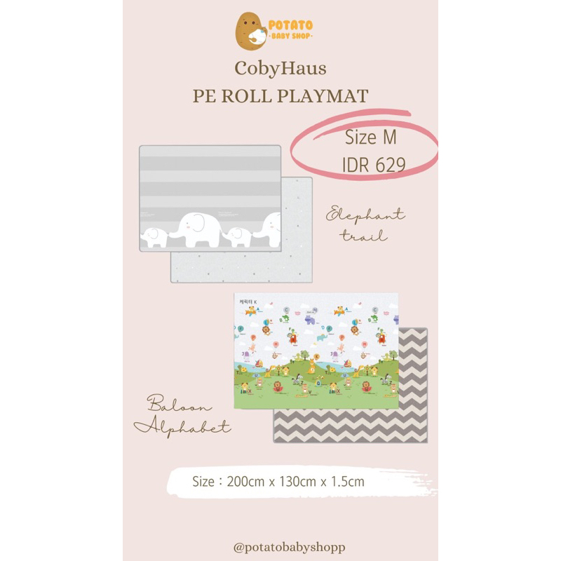 Cobyhaus - PE Pure Living Playmat Coby Haus Karpet Gulung