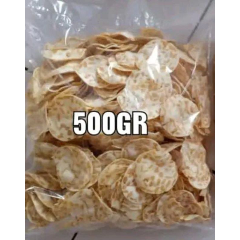 KERIPIK TEMPE SAGU 500GRAM