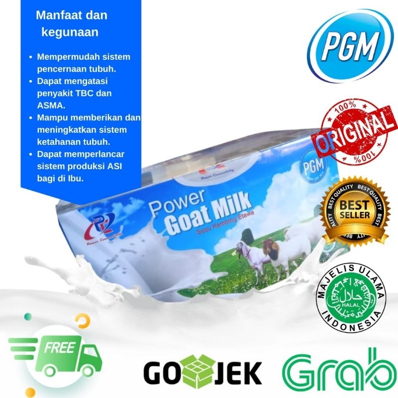 

susu kesehatan/ susu kambinh etawa PGM kemasan 1 sachet 25gr