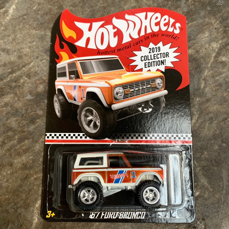 Hot Wheels ‘67 Ford Bronco 2019 Collector Edition