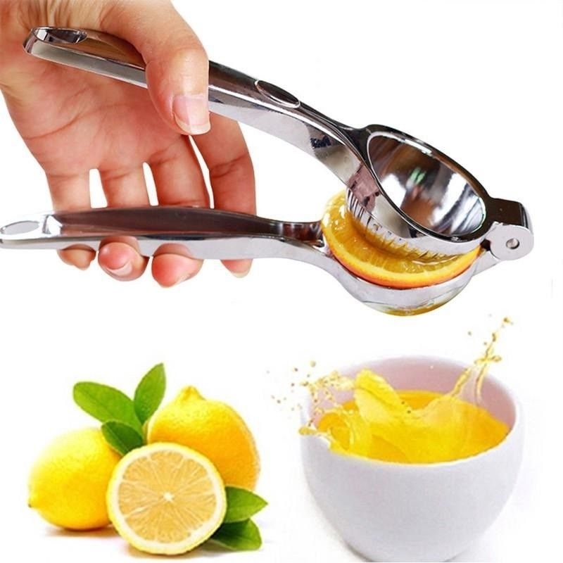 Alat Peras Jeruk Stainless Steel Anti Karat / Perasan Press Jeruk / Lemon Juice Orange Extractor Squeezer