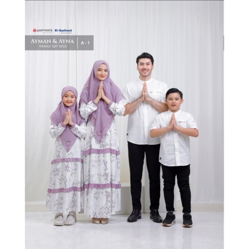 SARIMBIT YASMEERA AYMAN & AYNA OFF WHITE