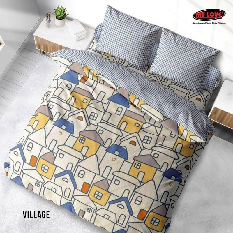 BEDCOVER MY LOVE VILLAGE SEPREI FLAT 