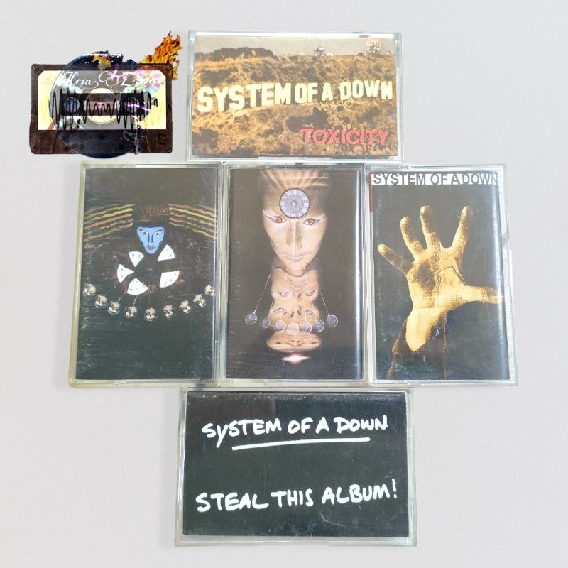 Dijual Paket Kaset Pita: SYSTEM OF A DOWN/SOAD