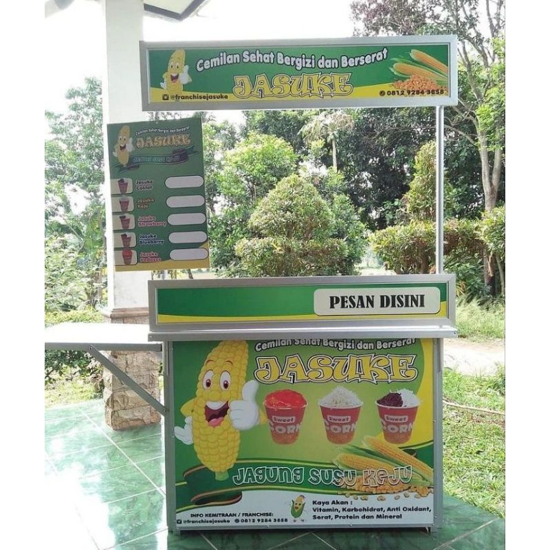 

Paket Usaha Booth Portable Franchise Jasuke
