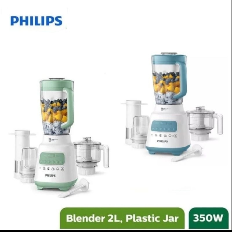 PHILIPS Blender Plastik 2L HR2223 / 30 / HR 2223 / 60 Garansi Resmi
