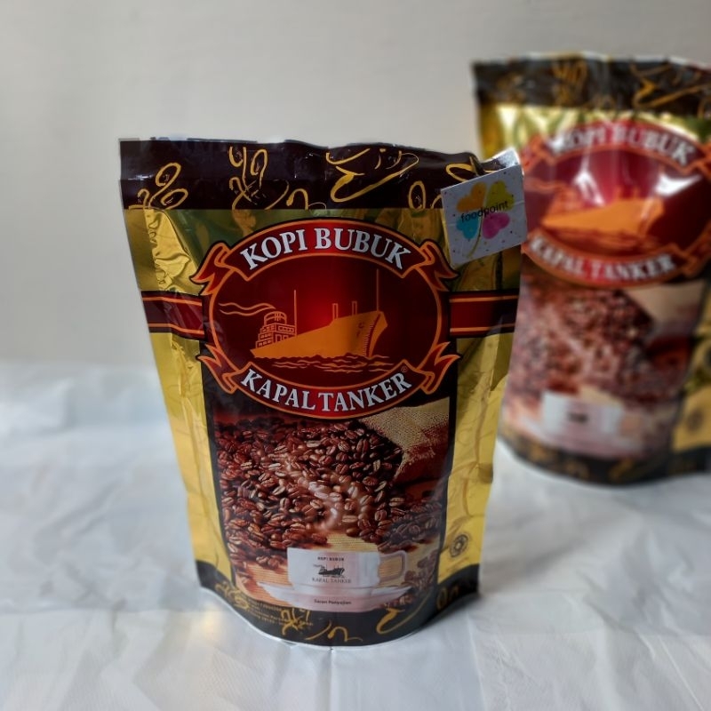 

Kopi Kapal Tanker 500gr Bubuk Indo