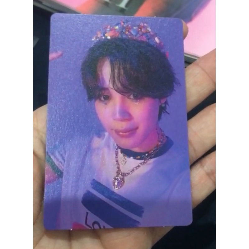 BOOKED Jimin Photofolio Me, Myself, & Jimin ID:Chaos Fullset Random Photocard Crown