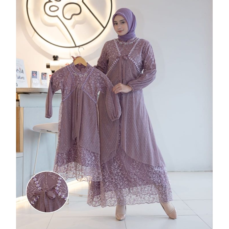 Cople Mom + Kids Hanabi Bordir Original Butik