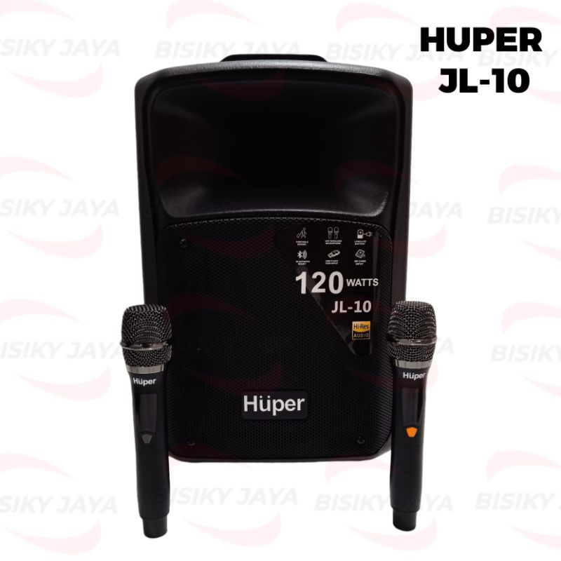 Speaker Portable HUPER JL10 Original Portable 10 inch HUPER JL 10
