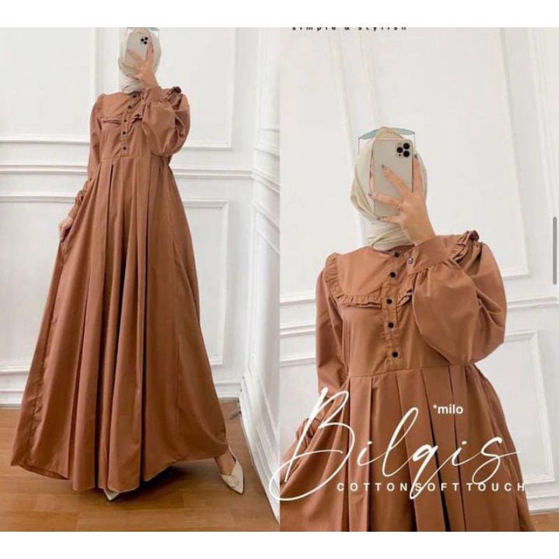 GAMIS BILQIS /GAMIS CRINCLE AIRFLOW TERKINI
