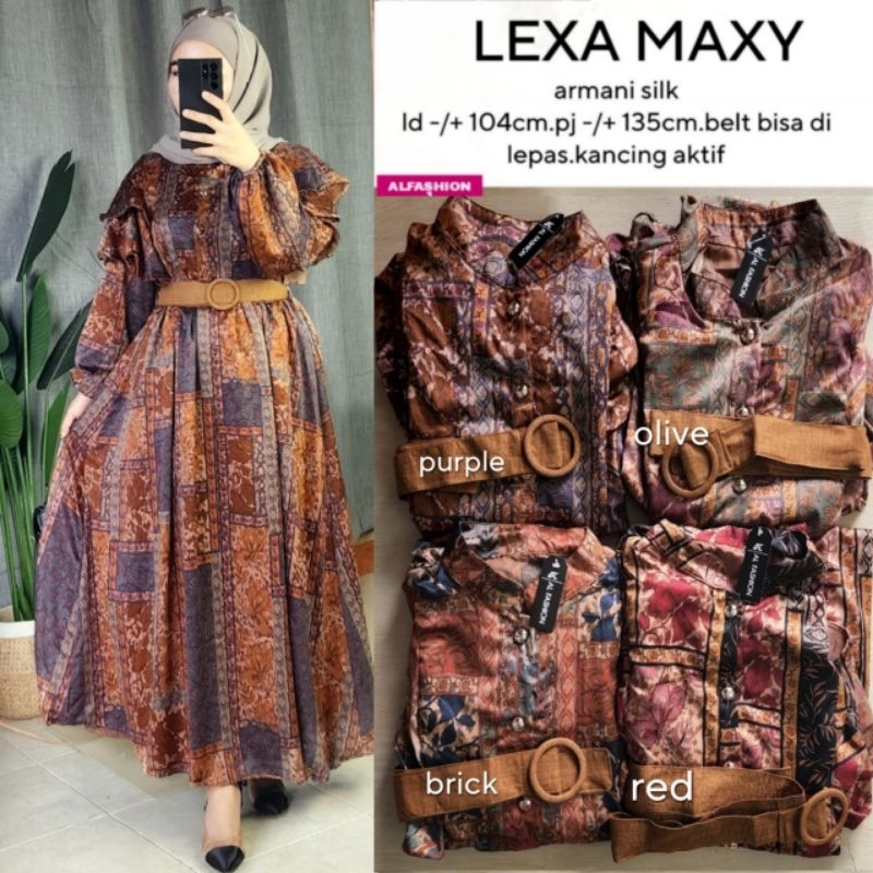 lexa maxy dress by alfashion