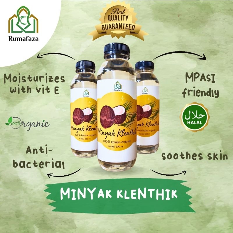 

CCO Minyak Klenthik Minyak Kelapa Non RBD 500 ml Coconut Oil MPASI Diet Sehat