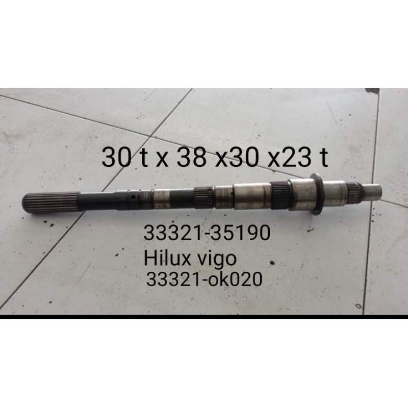 mainshaft output Shaft Hilux Vigo Fortuner 33321-35190