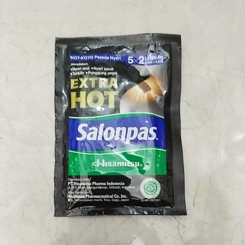 salonpas extra hot 1 sachet