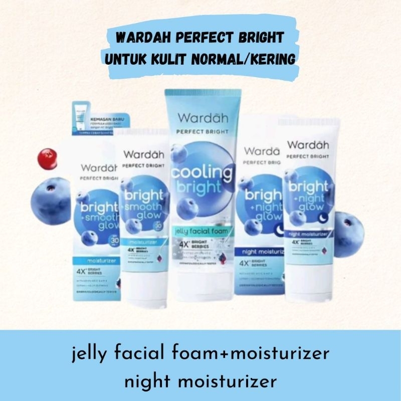 Wardah Perfect Bright Paket Lengkap Hemat | Wardah Skincare Mencerahkan