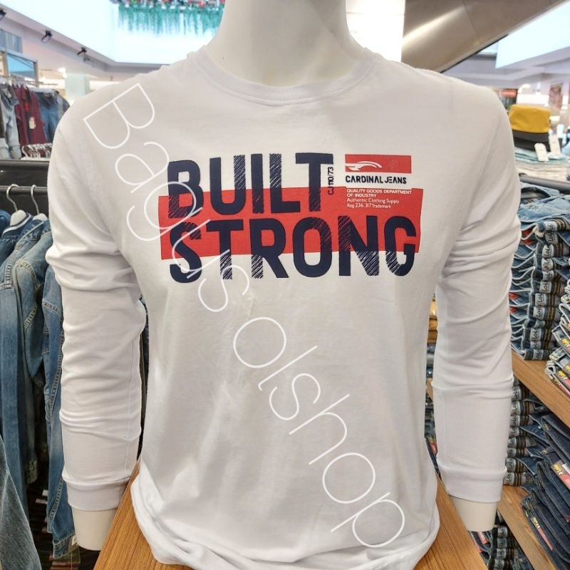 KAOS LENGAN PANJANG PUTIH CARDINAL ORIGINAL