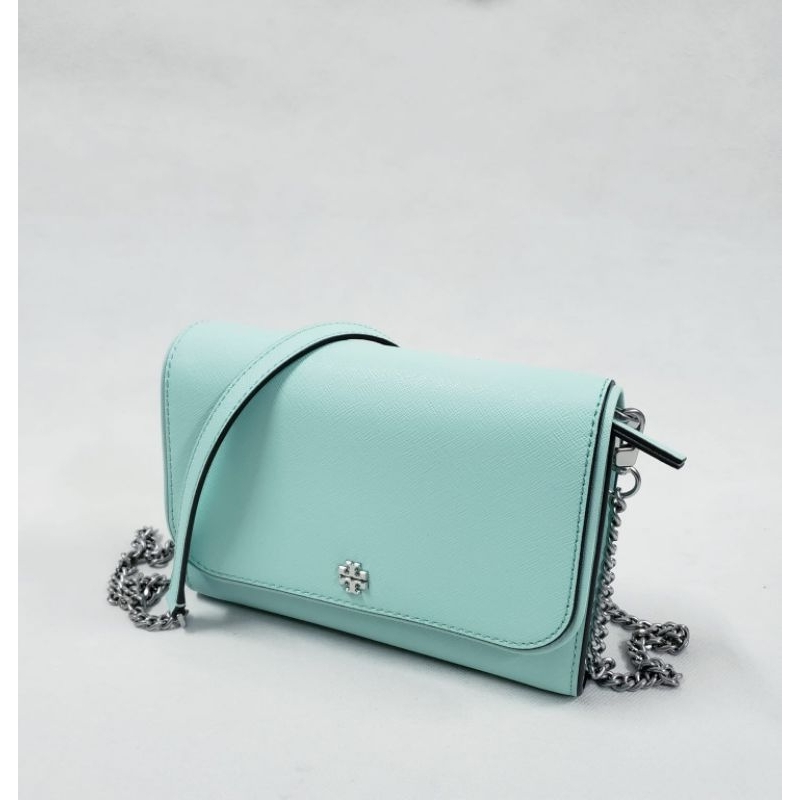 Authentic Original Store Tory burch emerson chain wallet