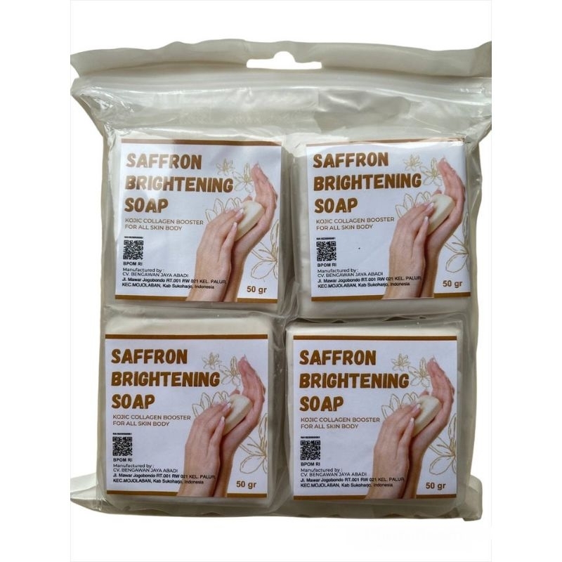 SAFFRON BRIGHTENING SOAP