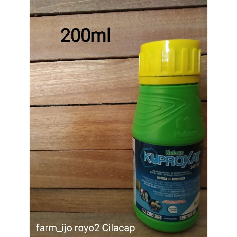FUNGSIDA+BAKTERISIDA kuproxat 345sc obat pengendali buah busuk